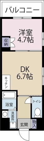 IT026壱番館の物件間取画像